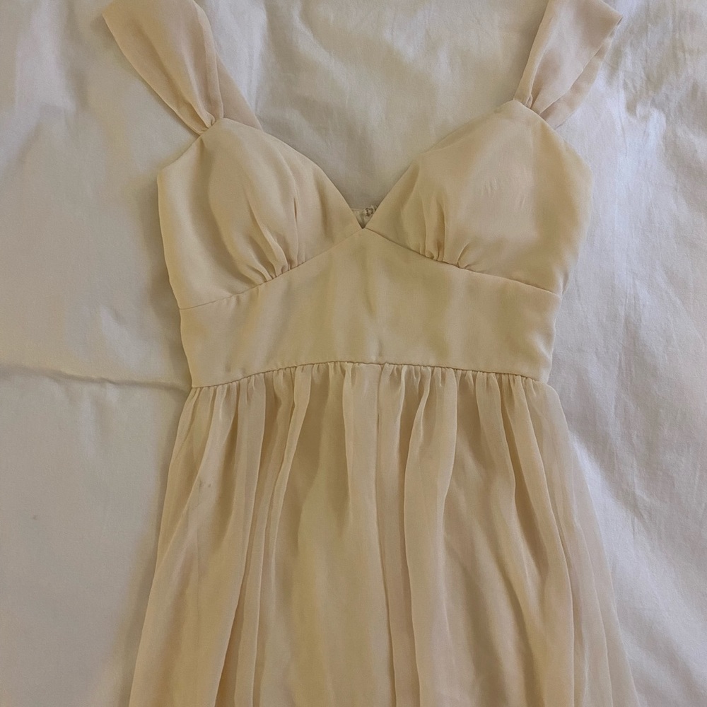 Lulu’s Ivory Prom/Bridesmaid Dress